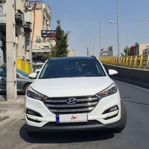 توسان۲۰۱۷ سفید بی رنگ تک رادار فول